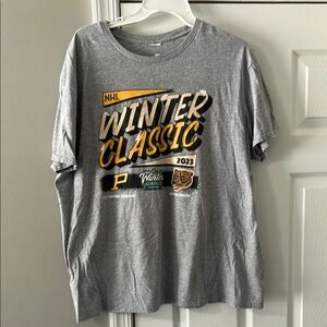 NHL Winter Classic 2023 Gray T-Shirt